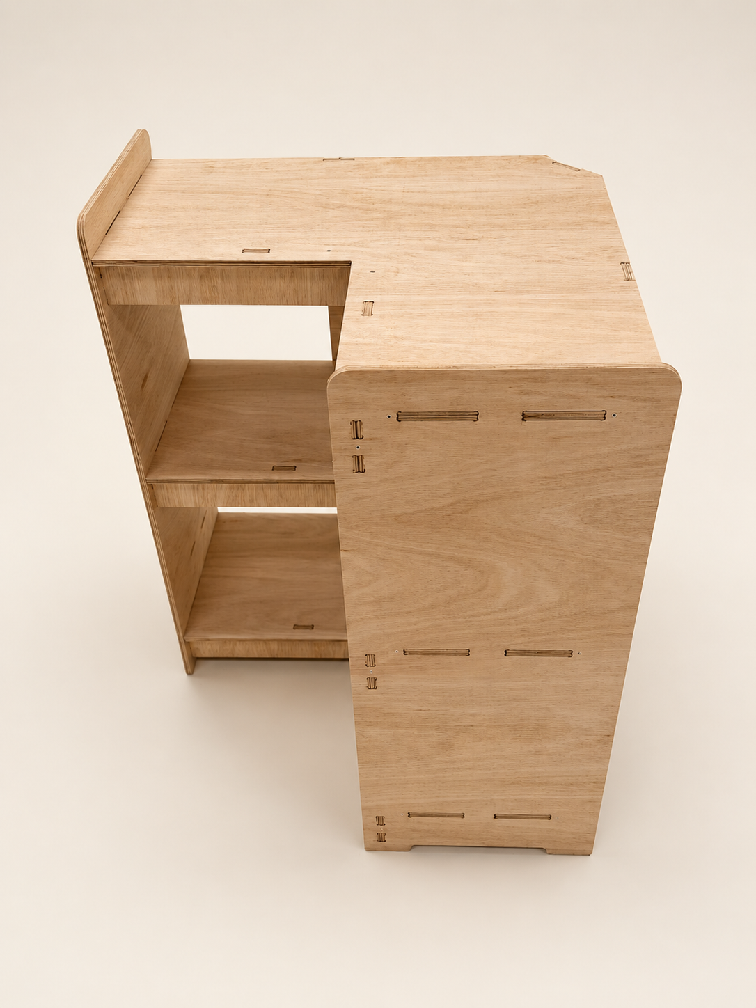 3-Stack Corner Shelf Kit