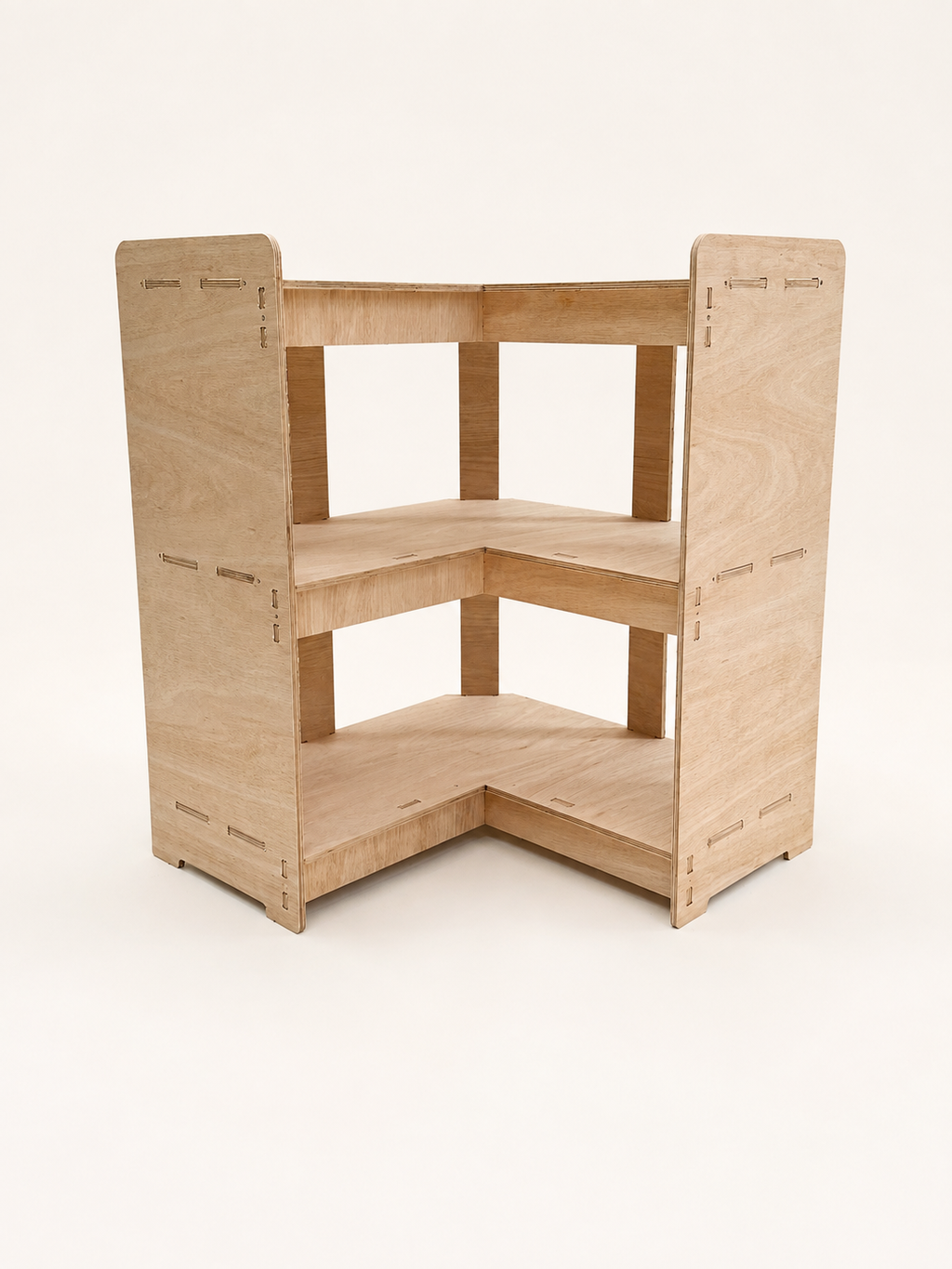 3-Stack Corner Shelf Kit