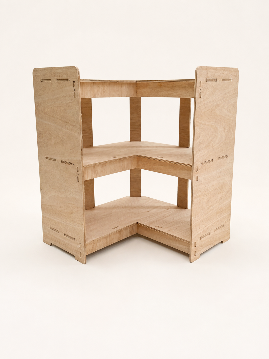 3-Stack Corner Shelf Kit