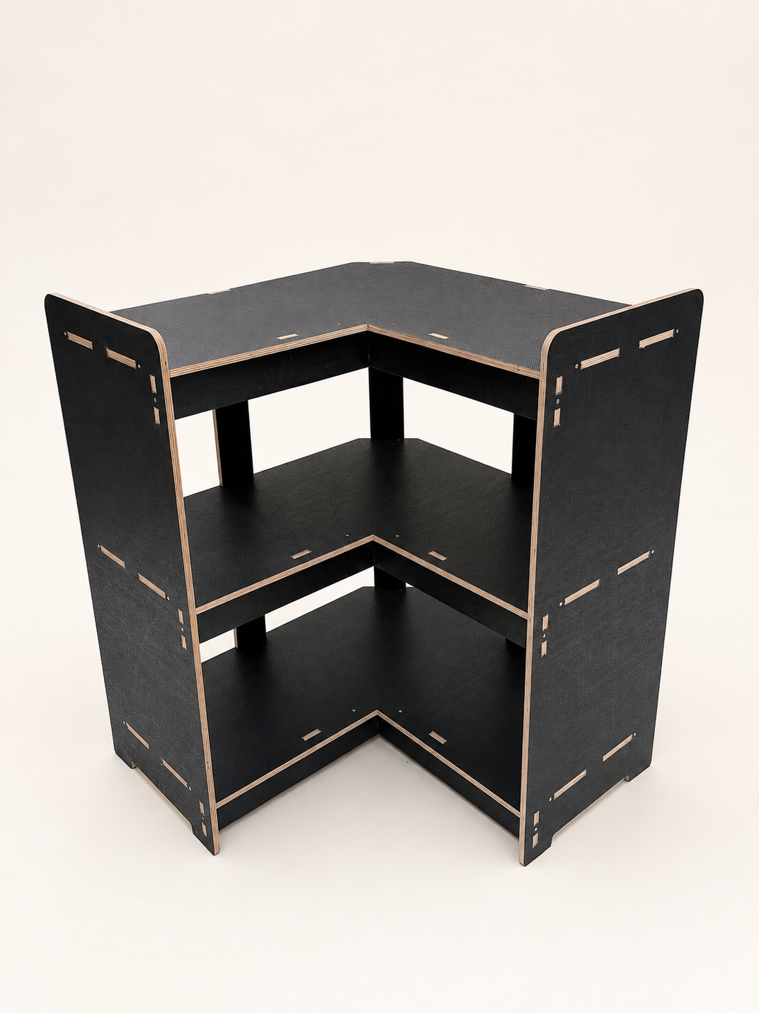 3-Stack Corner Shelf Kit