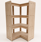 4-Stack Corner Shelf Kit