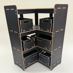 4-Stack Corner Shelf Kit