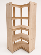 5-Stack Corner Shelf Kit